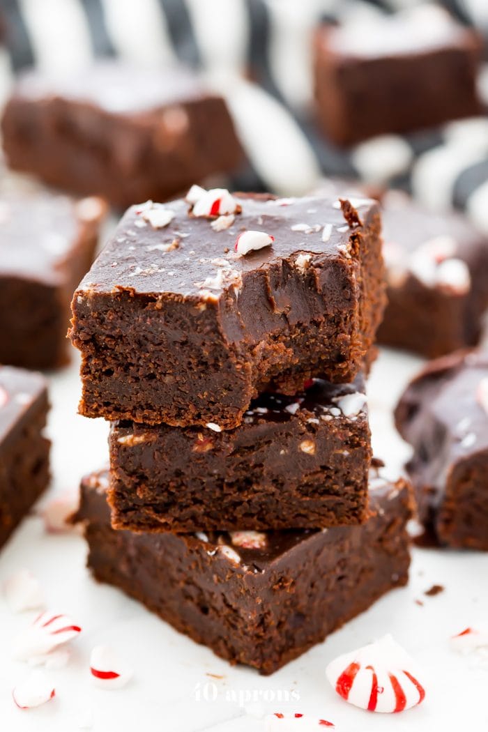 paleo amp vegan peppermint frosted brownies gluten free