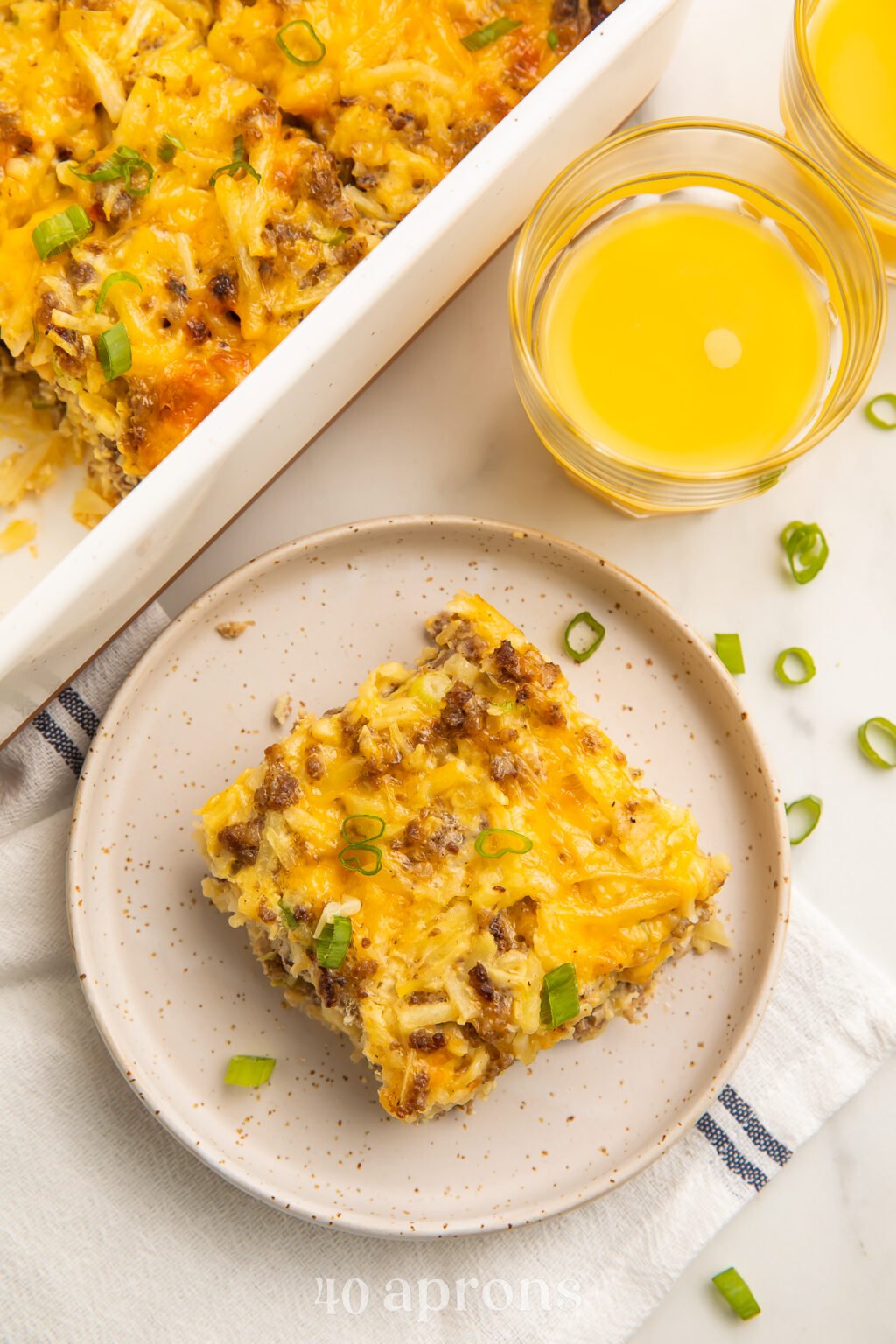 Gluten Free Breakfast Casserole Aprons