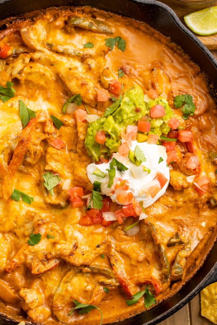 Chicken Fajita Casserole 40 Aprons