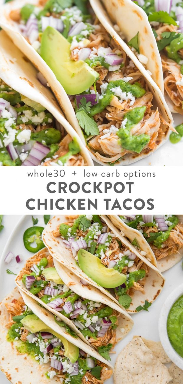 Crockpot Chicken Tacos