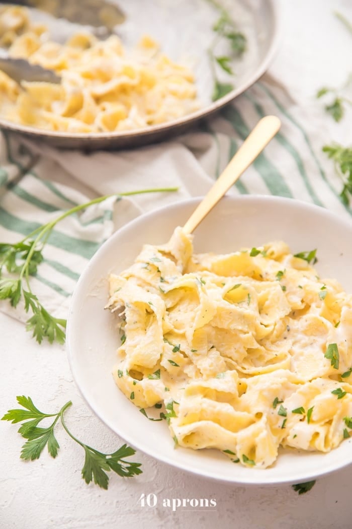 Cottage Cheese Alfredo 40 Aprons