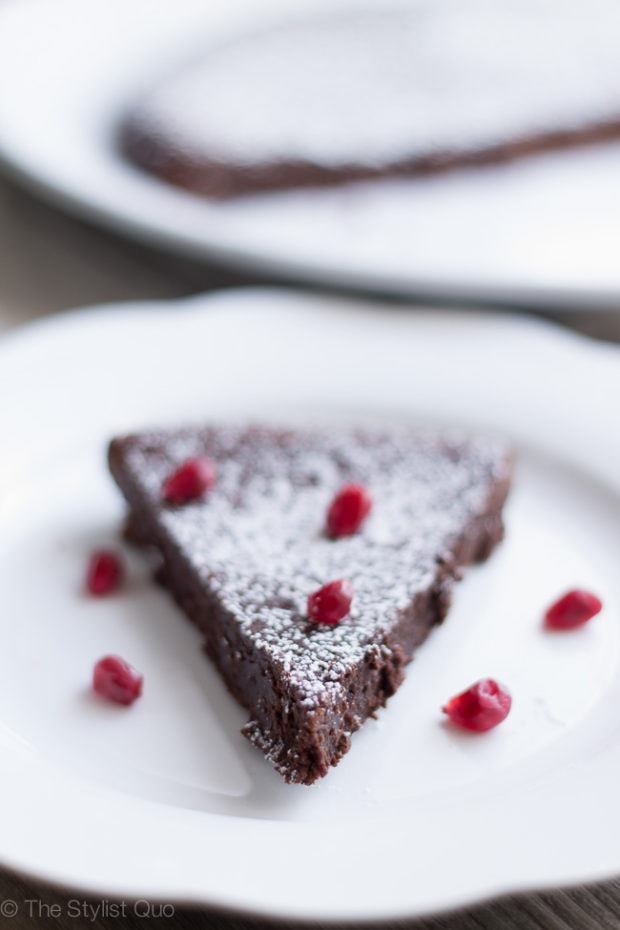 Flourless Chocolate Cake (Gluten Free) - 40 Aprons