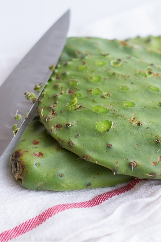 How to Cook Nopales (Cactus) - 40 Aprons