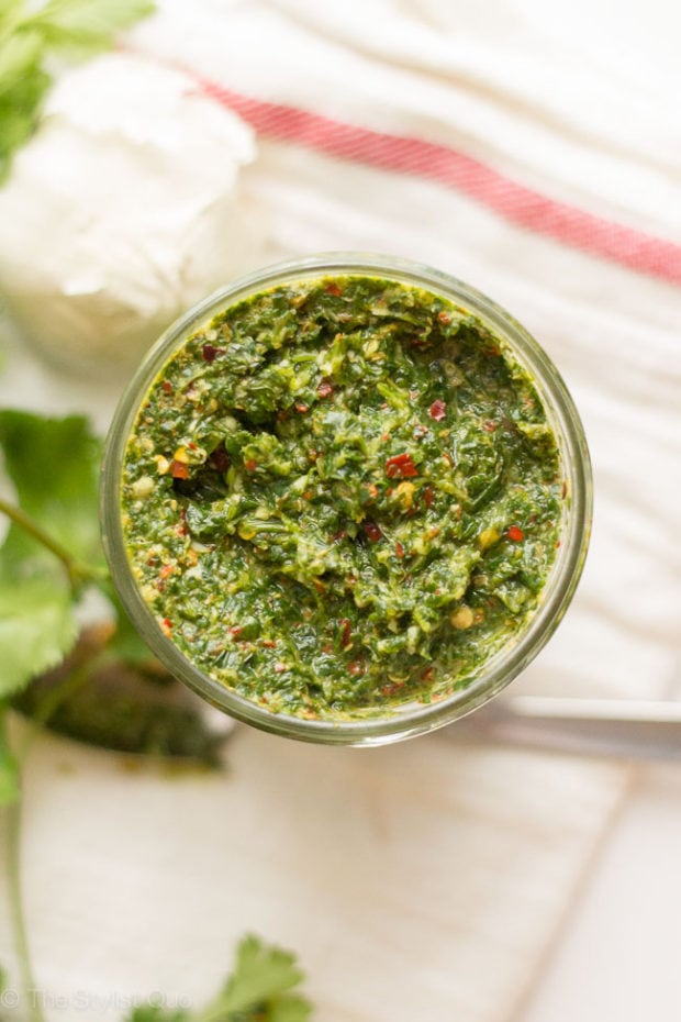 Skinny Chimichurri - 40 Aprons