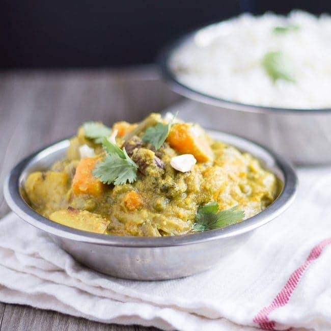 Vegetable Korma (Vegan, Gluten Free)