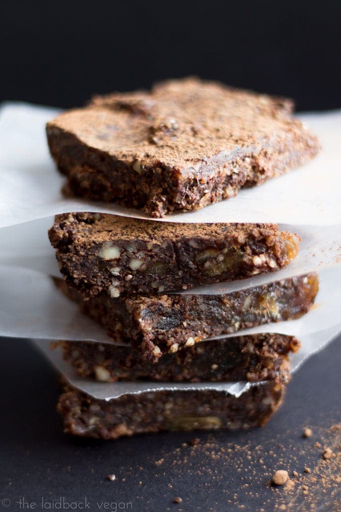 Raw Brownie (Vegan, Gluten Free) // The Laidback Vegan