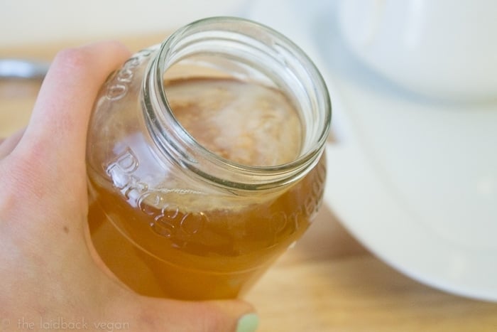 How to Grow Your Own SCOBY for Kombucha // @ the Laidback Vegan