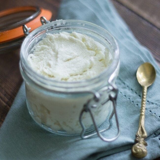 Homemade Goat Cheese {Vegetarian} 40 Aprons