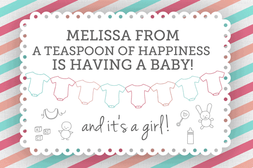 Virtual Baby Shower for Melissa Belanger