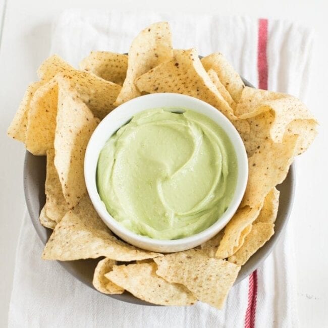 Avocado Crema with Greek Yogurt 40 Aprons