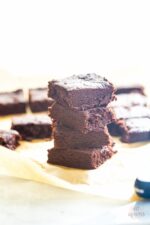 Healthy Fudgy Brownies (Refined Sugar-Free) - 40 Aprons