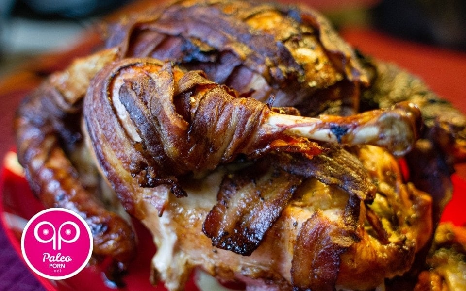 Paleo bacon-wrapped turkey for Whole30 Thanksgiving or Paleo Thanksgiving