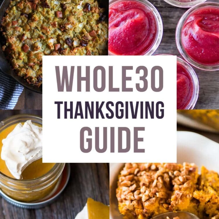 Whole30 Thanksgiving Guide