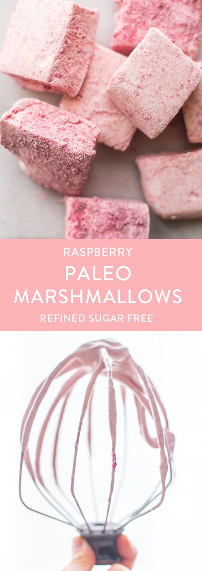 Raspberry paleo marshmallows and toasted coconut lemon paleo marshmallows are the perfect paleo treat. Light and fluffy and made from only healthy ingredients? YAS queen