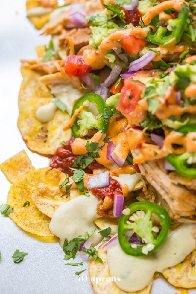 Epic Paleo Nachos with Carnitas (Dairy-Free, Gluten-Free, Vegan Option ...