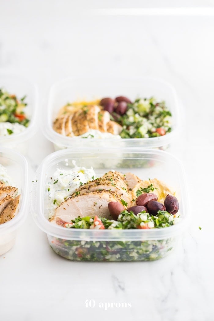 Greek Healthy Meal Prep Recipe (Paleo & Whole30 Meal Prep Options)
