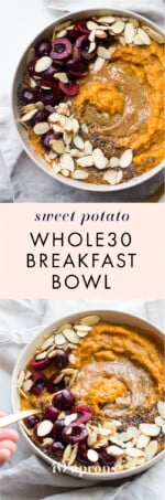 Sweet Potato Whole30 Breakfast Bowl - 40 Aprons