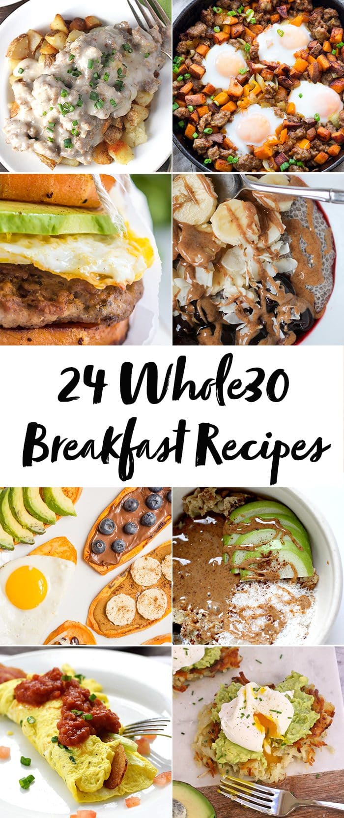 These Whole30 breakfast recipes will have you antsy to start a round! With both savory and sweet Whole30 breakfast recipes, there's definitely something for everyone here. Try some of my favorite Whole30 breakfast recipes and let me know which is your favorite! 