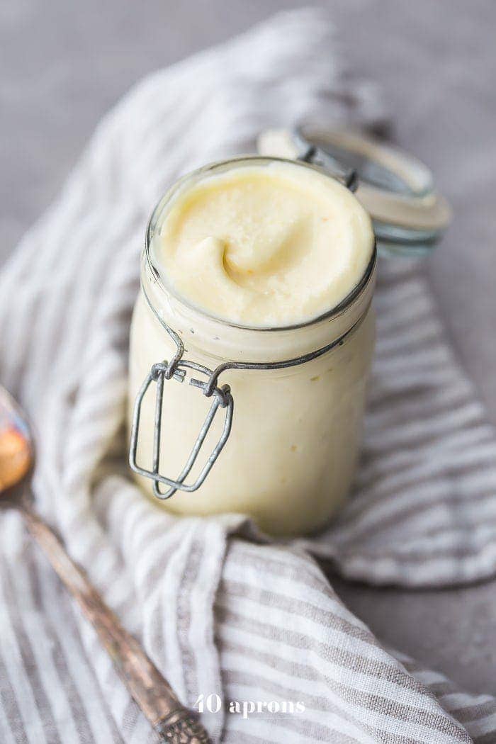 2-Minute Healthy Homemade Mayo