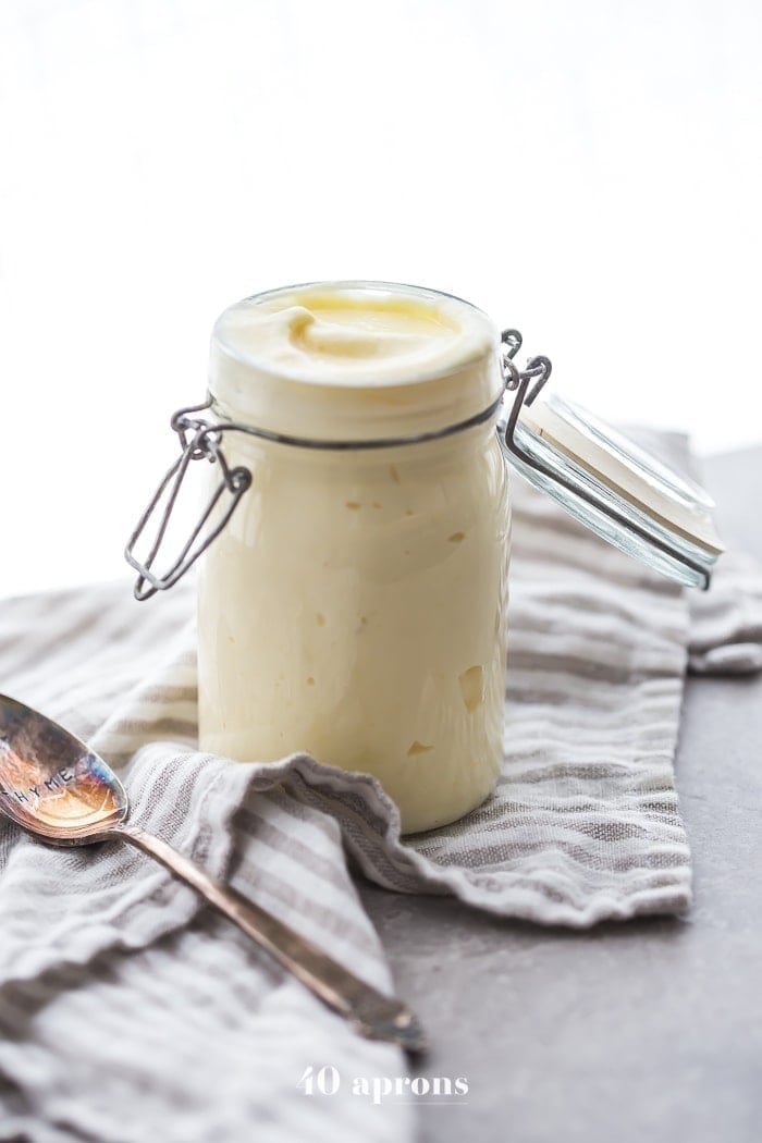 Mason Jar Mayonnaise