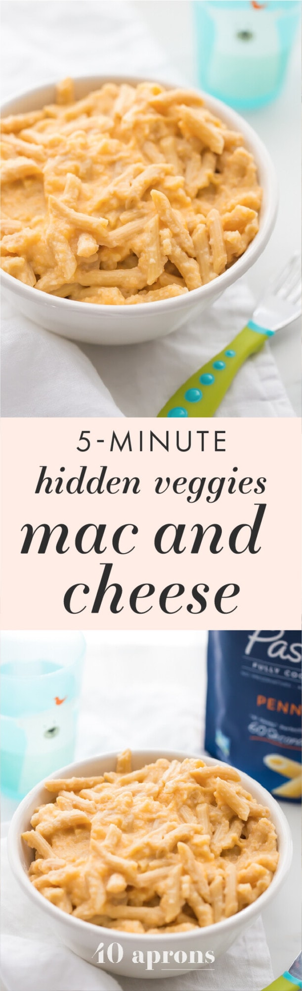 Quick Hidden Veggie Mac and Cheese (5 Minute Mac and Cheese)