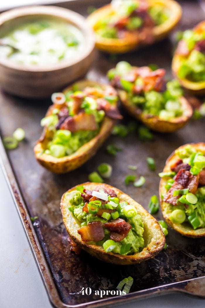 Paleo potato skins