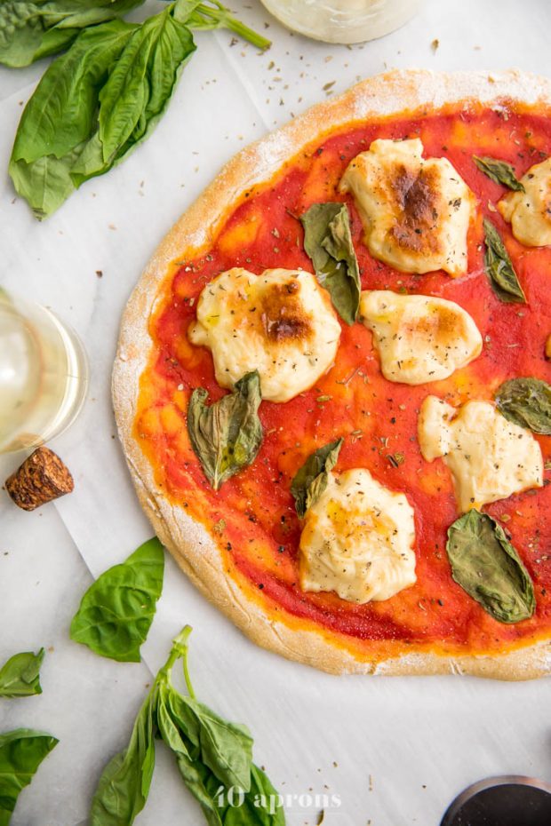 Perfect Paleo Pizza Cassava Flour Pizza Crust Paleo Mozzarella