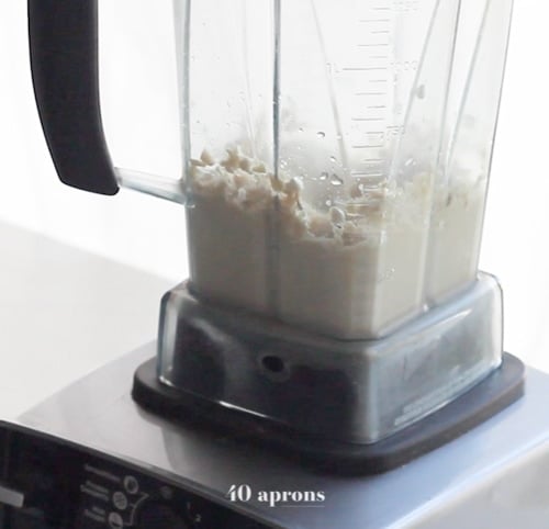 Blend all cream cheese ingredients in a high-speed blender until smooth