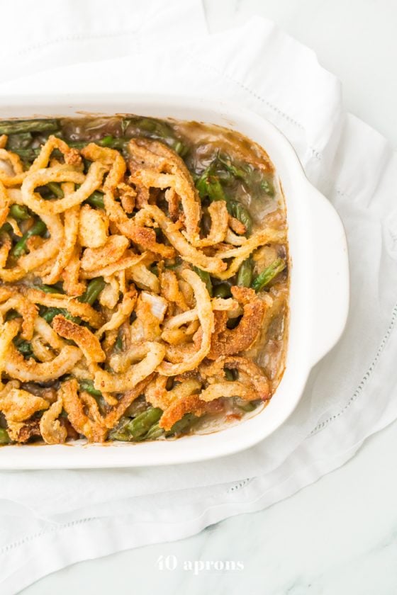 Whole30 Green Bean Casserole (Paleo, Gluten-Free, Grain Free)