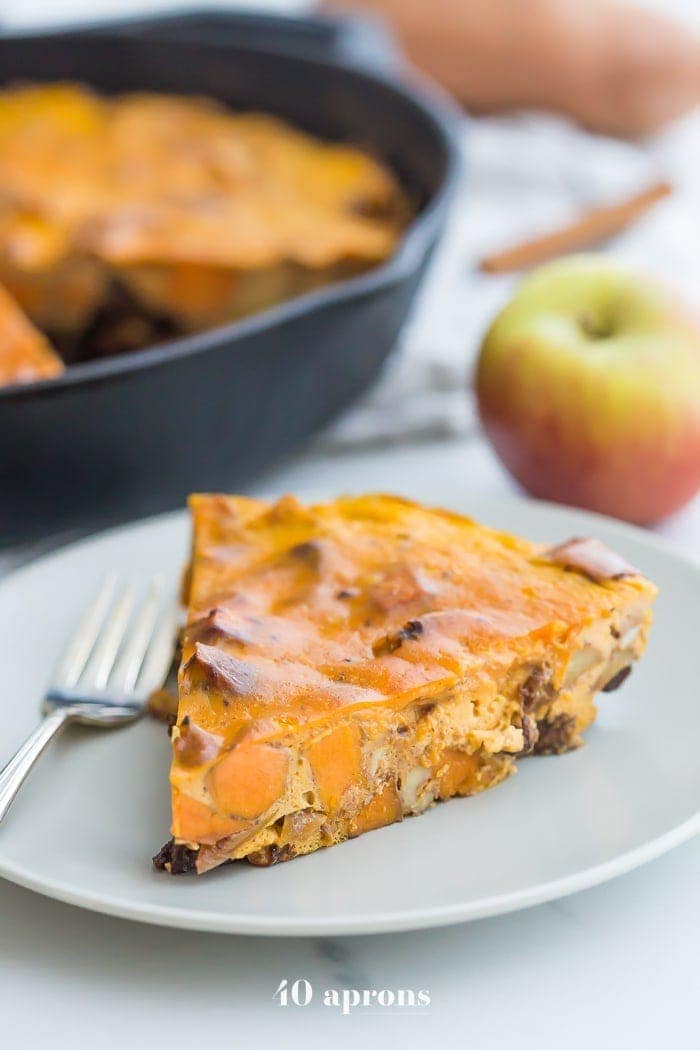 Paleo Pumpkin Breakfast Bake (Sweet Potato, Apple, Vanilla Bean)