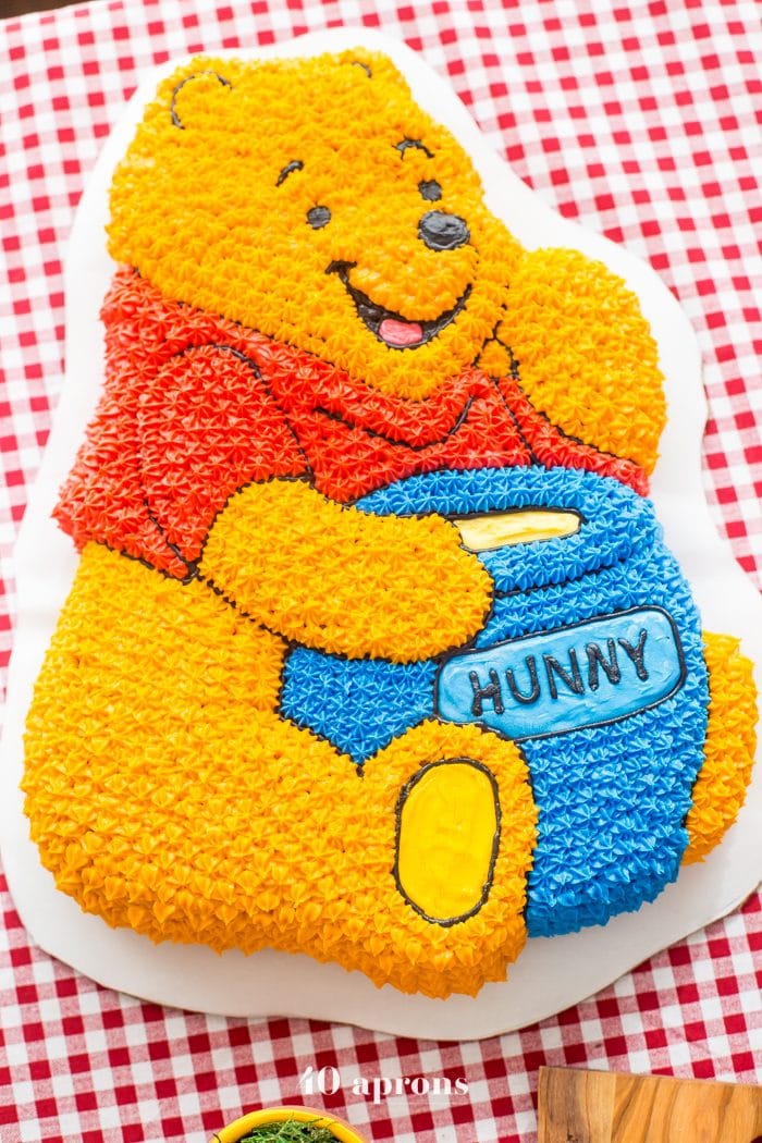 This DIY Winnie the Pooh birthday party is too cute! With tons of Winnie the Pooh birthday party ideas, this is your Winnie the Pooh birthday party guide. Happy birthday, little one! It'd make a great Winnie the Pooh baby shower, too.