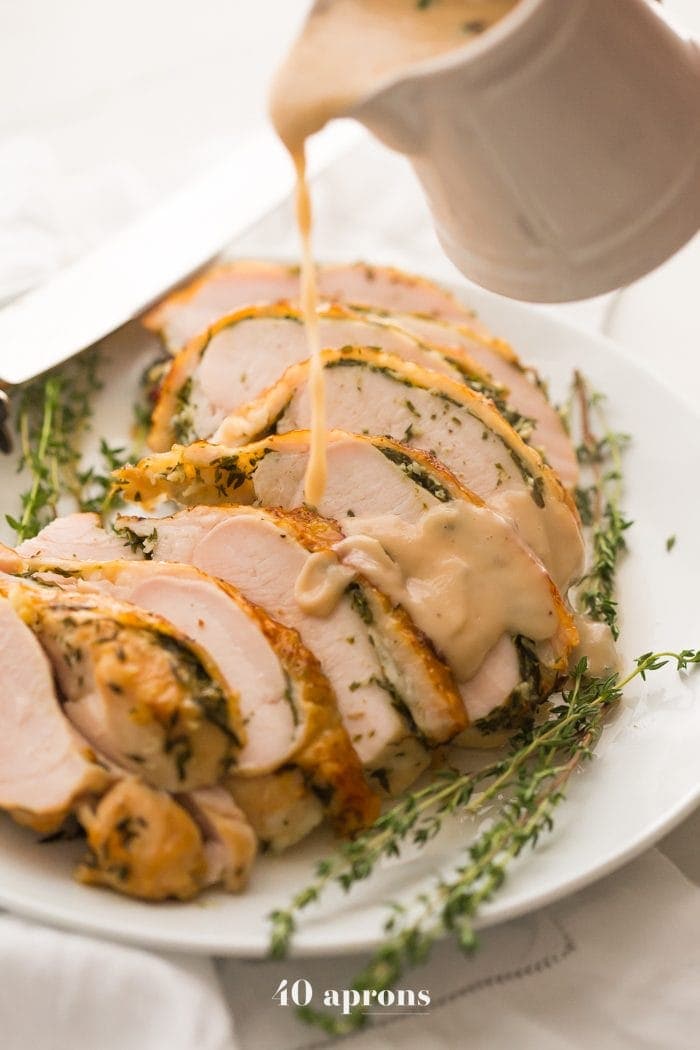 Air Fryer Turkey Breast and Gravy - Home Cooked Harvest