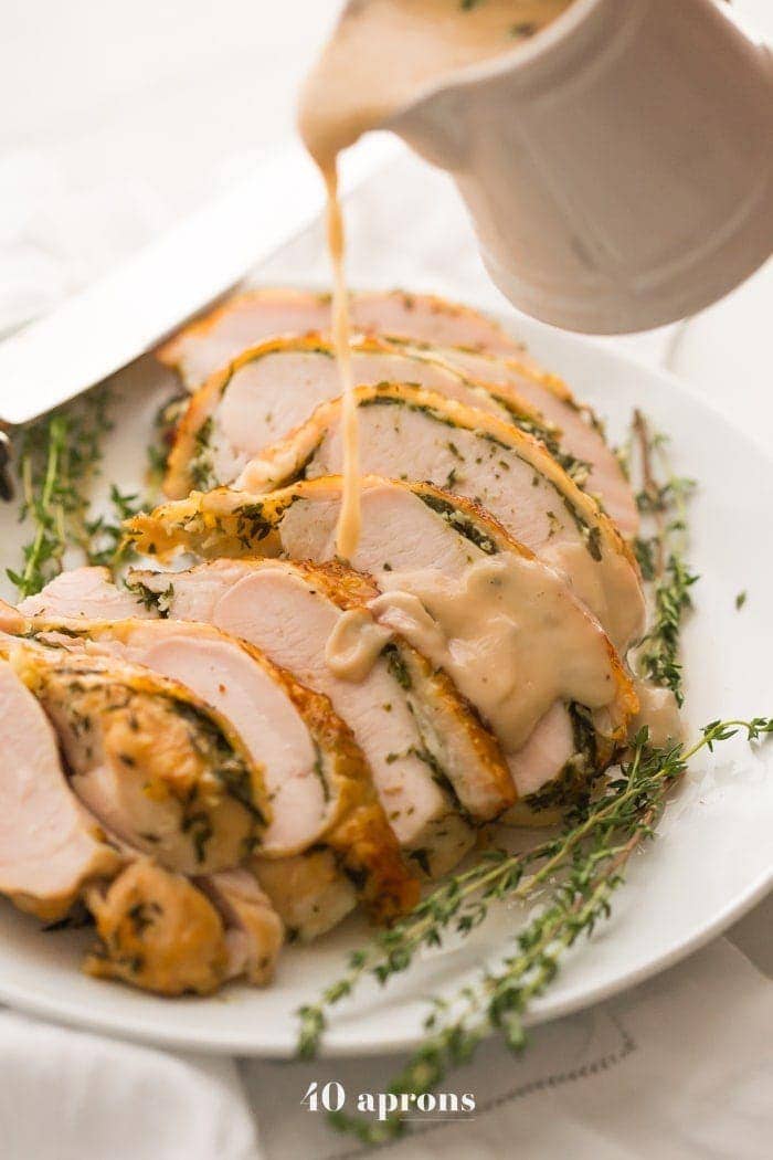 Perfect Whole30 Turkey Breast and Gravy (Paleo Turkey Breast)