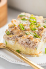 Hashbrown And Sausage Whole30 Breakfast Casserole (Dairy Free)