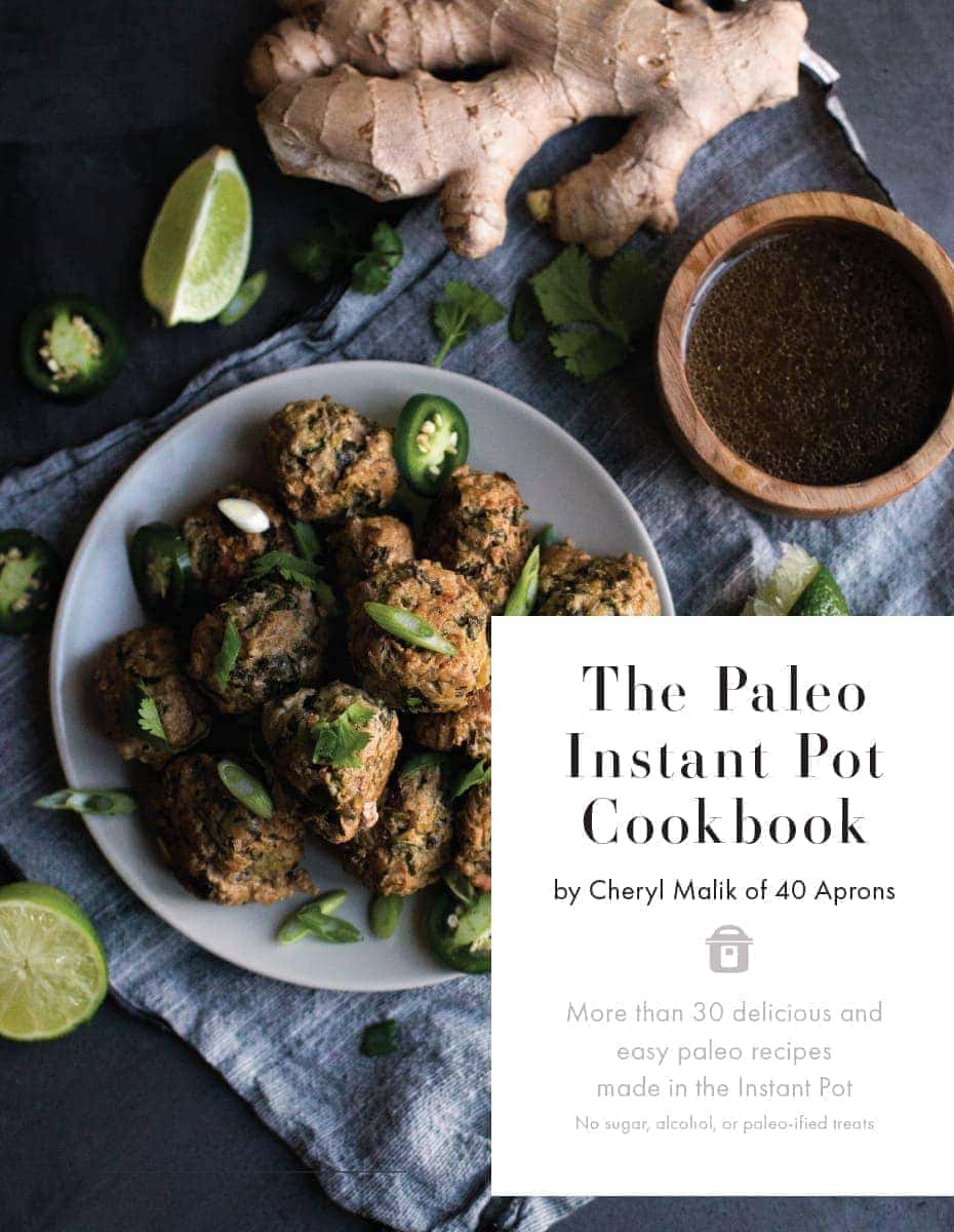 The Paleo Instant Pot cookbook is a must-have cookbook for anyone who wants to make easy paleo recipes and quick paleo recipes without skimping on flavor! With over 30 Whole30 Instant Pot recipes, The Paleo Instant Pot cookbook is packed full of flavorful and family-friendly recipes that make it easy to eat healthy. A great paleo gift idea, these Whole30 Instant Pot recipes make it easier than ever to do a Whole30, too.