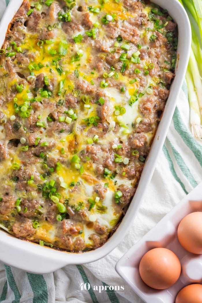 Whole30 Hashbrown and Sausage Breakfast Casserole
