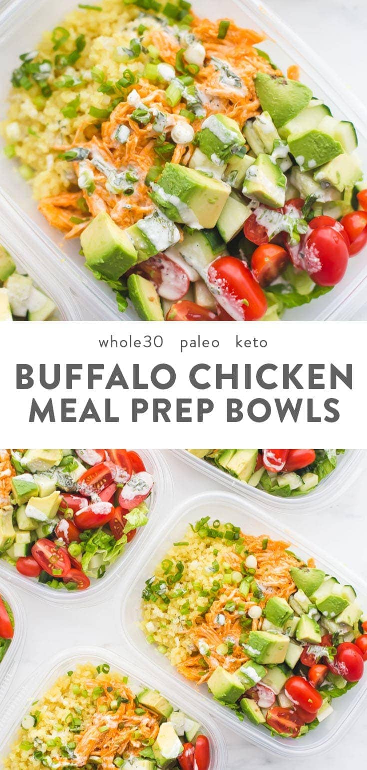 Buffalo Chicken Whole30 Meal Prep (Whole30 Meal Prep)