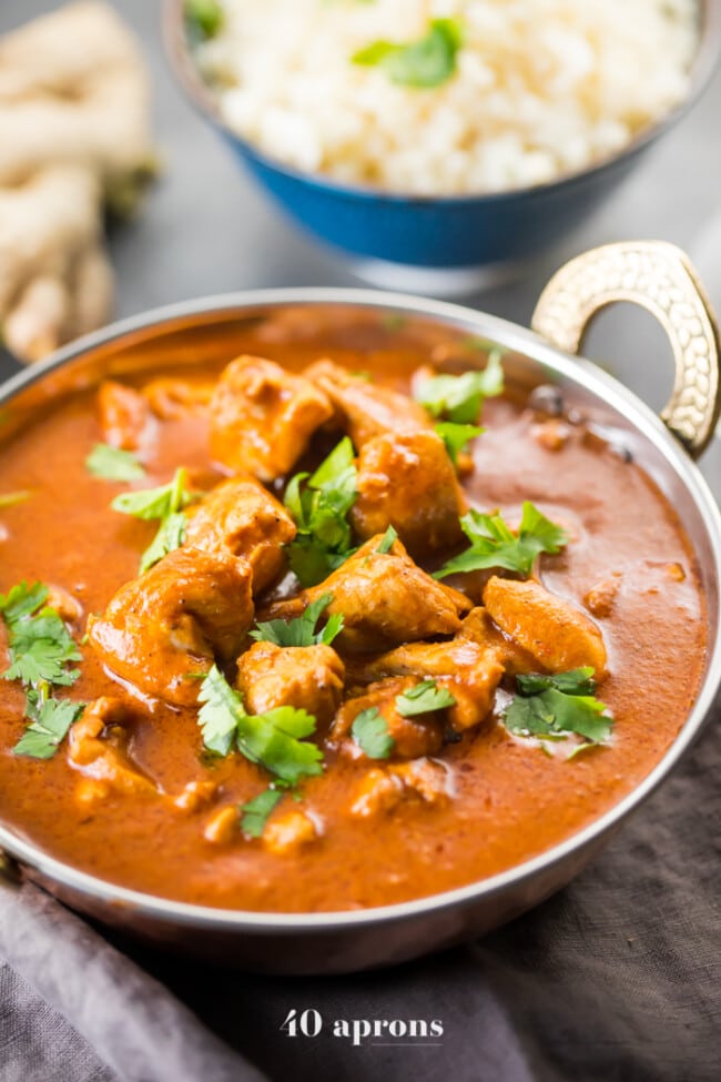 Whole30 Indian Butter Chicken (Lactose-Free) - 40 Aprons