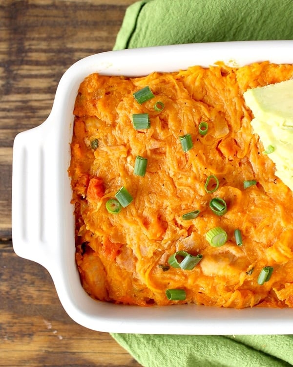 Whole30 buffalo chicken casseroe