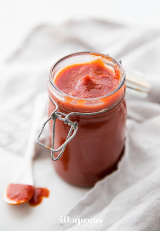 Whole30 Ketchup Recipe (No Dates, Paleo, Vegan) - 40 Aprons