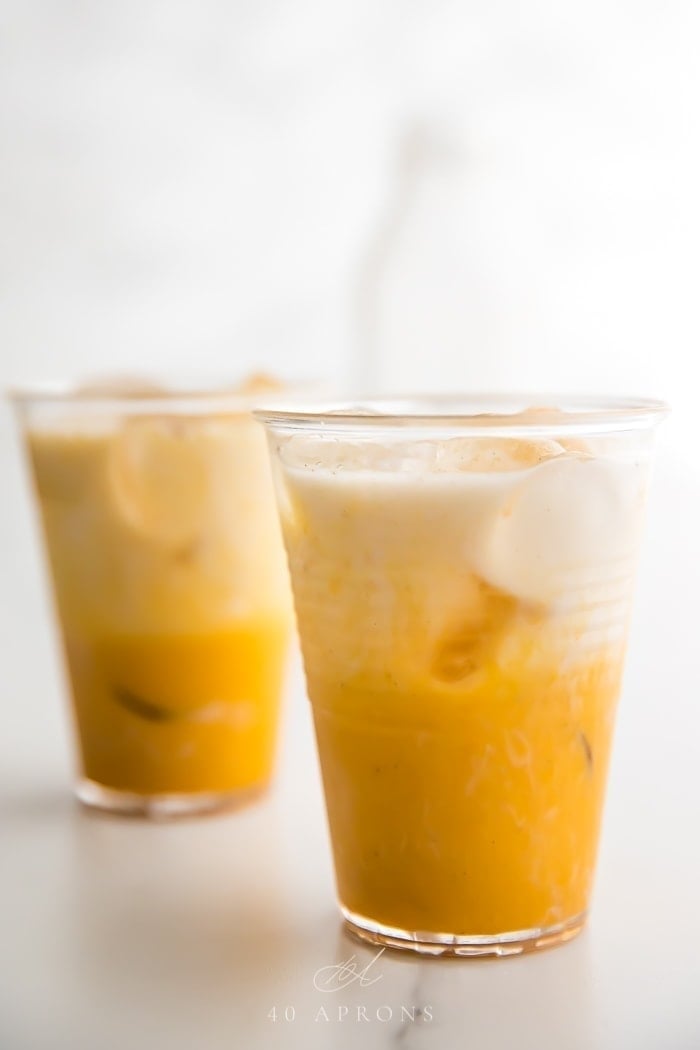 Iced Golden Turmeric Tea Recipe