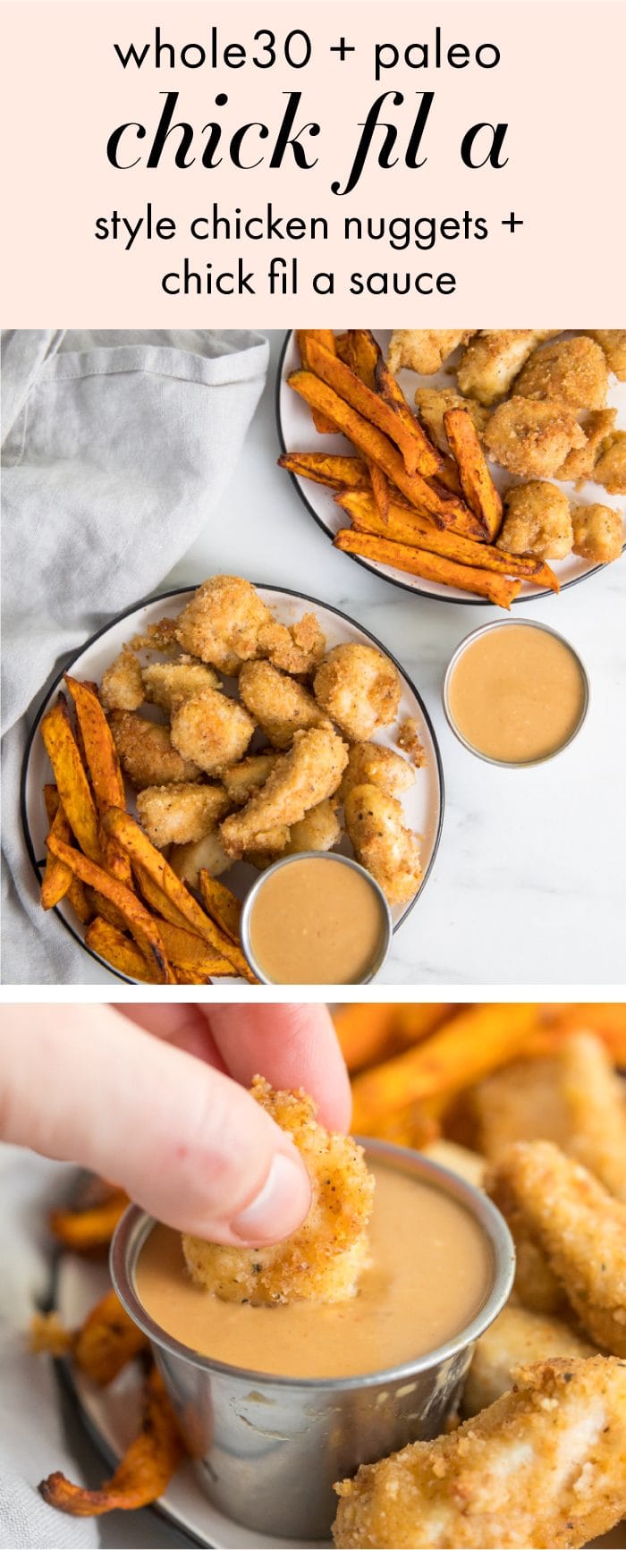 Whole30 Chicken Nuggets Recipe (Chick-Fil-A Method, Paleo)