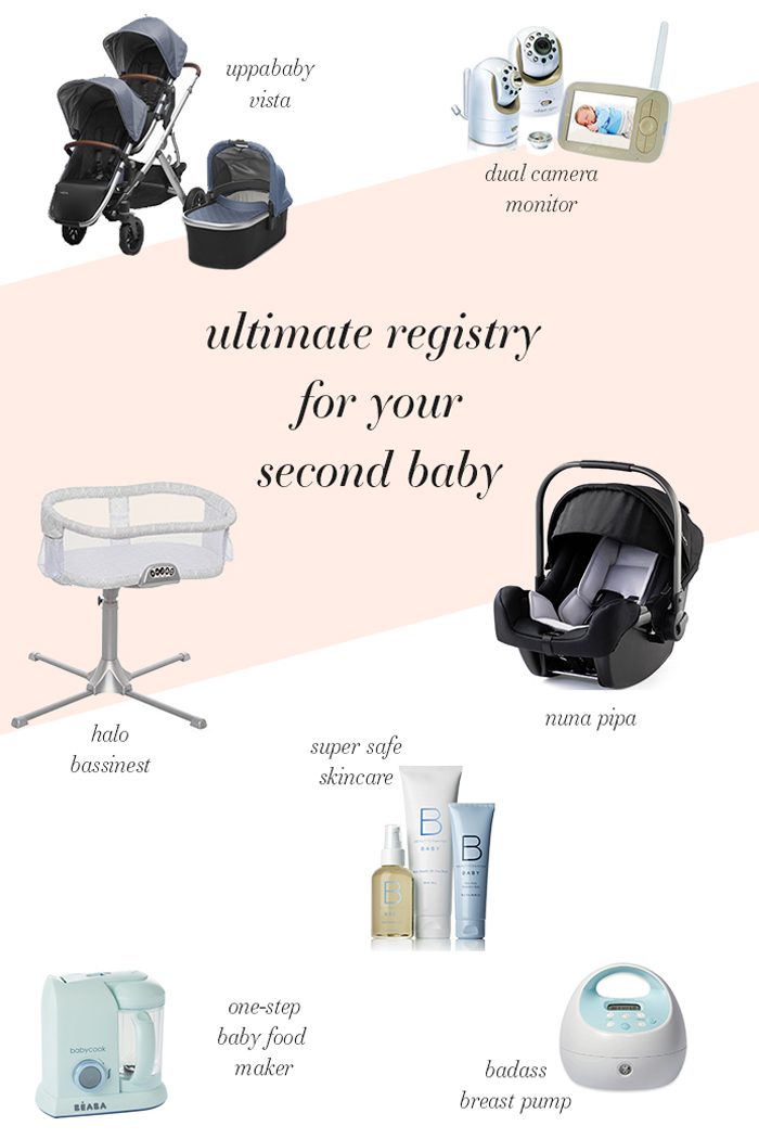 Ultimate baby registry for second baby