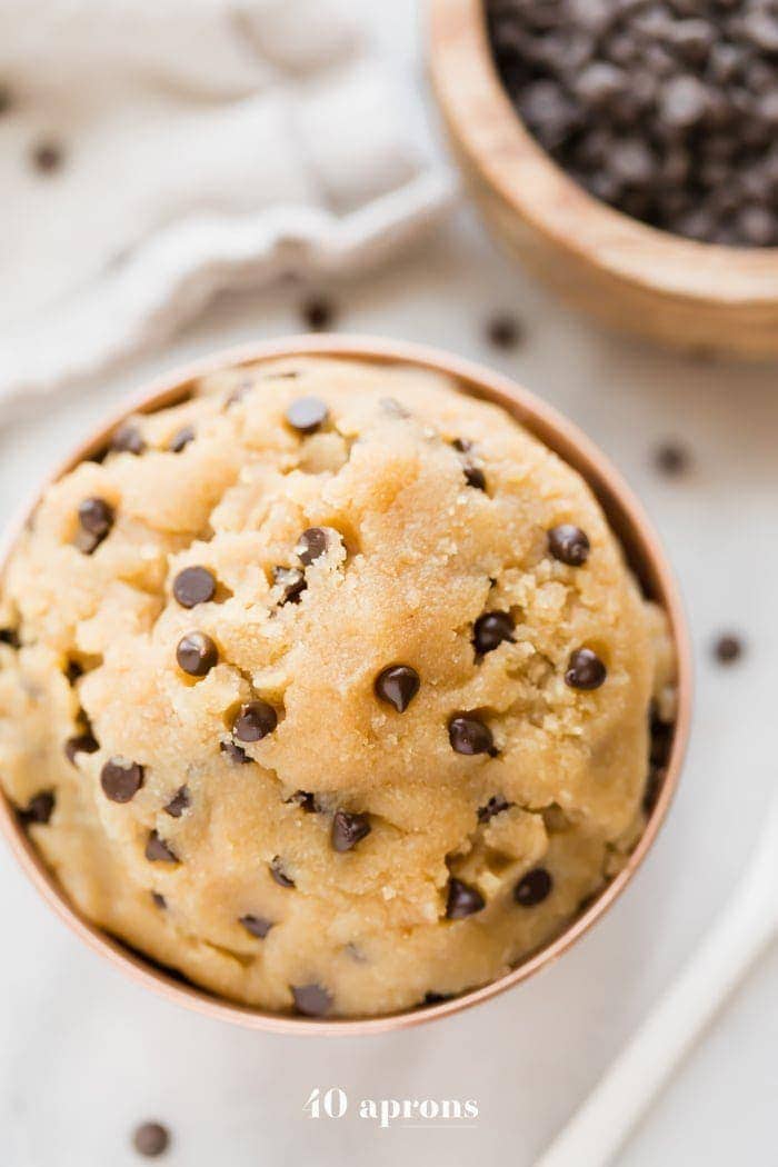 Healthy Cookie Dough Edible Vegan Paleo Gluten Free 40 Aprons