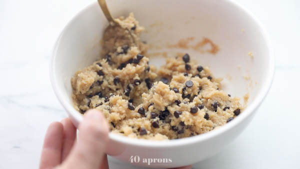 Stir in chocolate chips