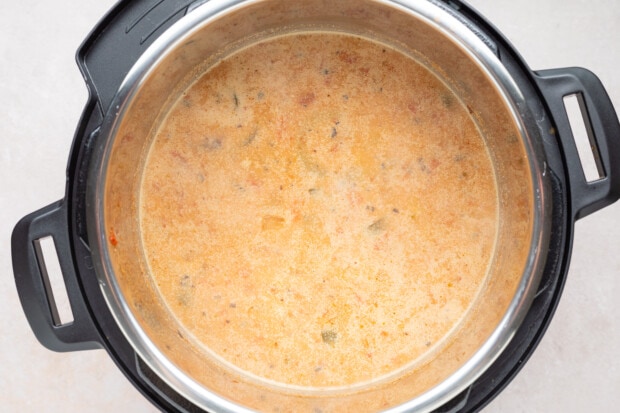 whole30 instant pot chicken tortilla-less soup step 2