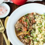 Whole30 instant pot beef with peppers