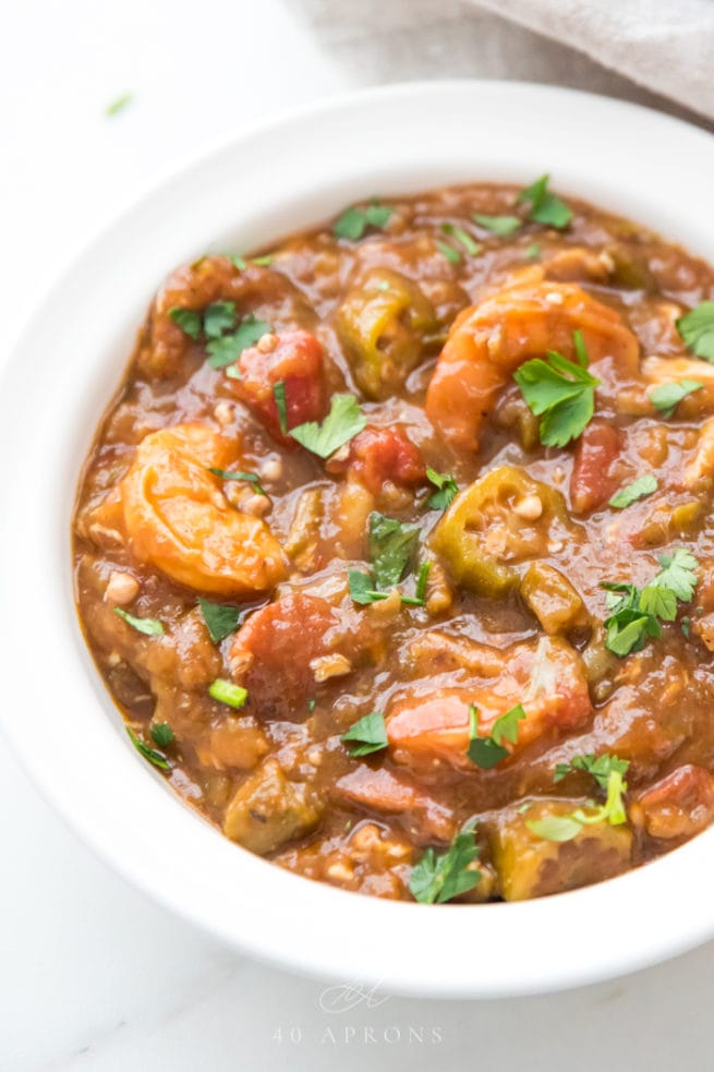 Healthy Authentic Seafood Gumbo (Gluten Free, Whole30, Paleo, Low Carb ...