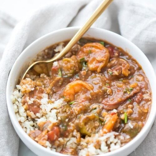 Shrimp Gumbo Soup (Paleo) - The Roasted Root