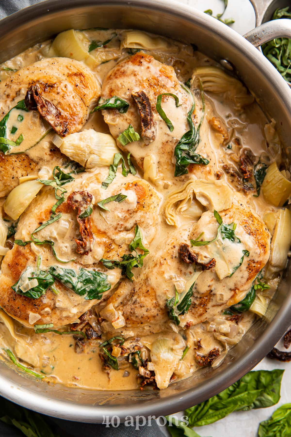 Chicken Cutlets in Tuscan Cream Sauce – Instant Pot Recipes